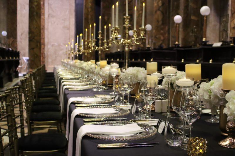 Venue Decor, Private event held in the Gringotts Bank at Warner Brother's Studio Tours in London