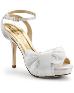 Shoes, shoes, sandal, white, bow, ankle strap