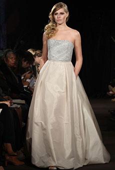 Pretty dresses, wedding dress, modern, strapless