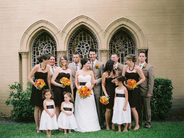Bridesmaids, bridesmaid, dress, black, strapless