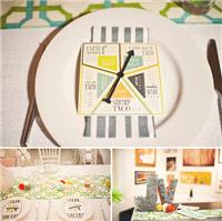 table settings, place settings, menu, stationery