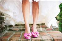 pink, shoes, sandals, peep toe, polka dot