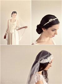 Beautiful vintage veil / headpieces