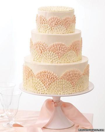 Crafty Cakes, cake, peach, yellow