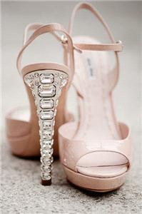 shoes, pink, crystal