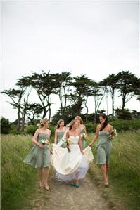 Bridal Dresses. wedding dress, cream, sash