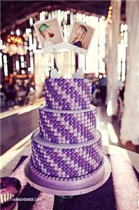Cakes. m&ms, purple, cake