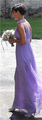 Miscellaneous. First glimpse of Una Healy's bridemsaids dresses ... lilac, romantic, with a floaty 7