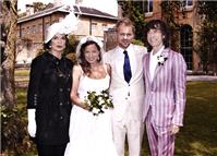 Miscellaneous. Looks like Mick didn't get the memo about not upstaging the bride!