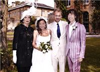 Miscellaneous. Looks like Mick didn't get the memo about not upstaging the bride!