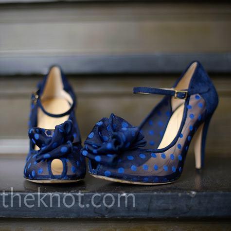 Something ..., Something blue! From  The Knot.
