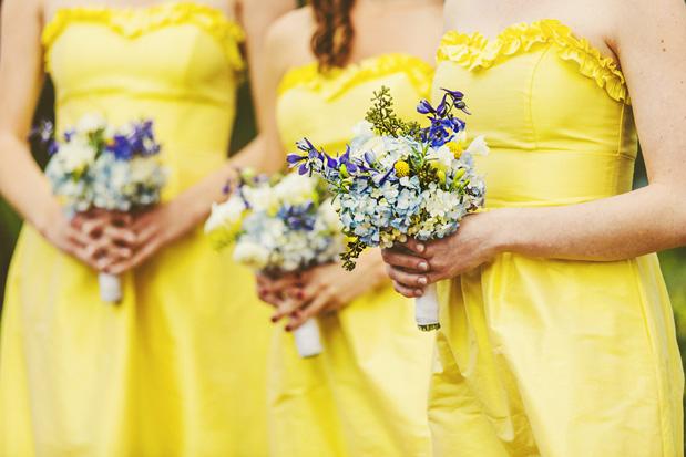 Bridesmaid Looks, bridesmaids, yellow