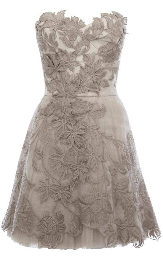 Dresses with Drama, This Karen Millen strapless tutu would make a great reception dress, or a cockta