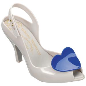 Something ..., something blue, shoes, Vivienne Westwood, peep toe, clingback, heart