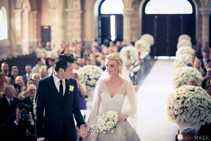 Looks we Love, Caroline Trentini's wedding