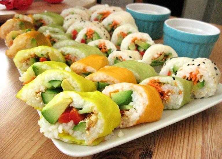 Vegan Wedding Food, Vegan Sushi