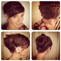 Hair & Beauty. hair, braid, bun