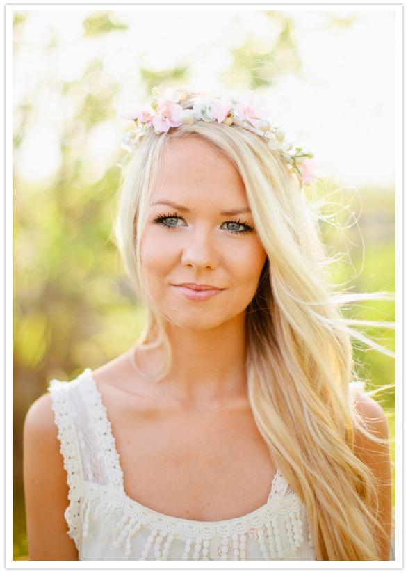 Floral Crowns, floral crown, laurel, pastel