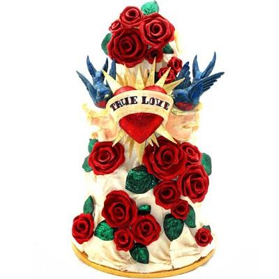 Glamour, tattoo themed cake