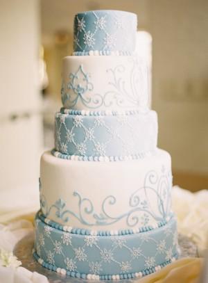 Wedding cake, wedding cake, blue, white