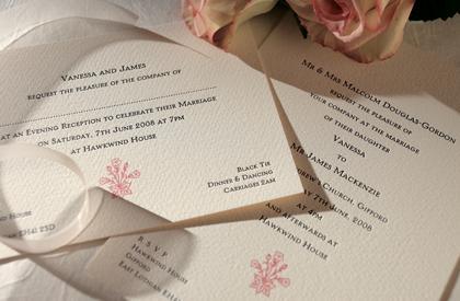 Invitación de boda