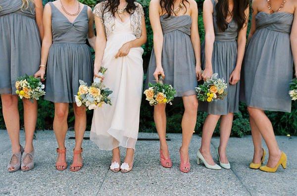 Pink Bridesmaid Dresses