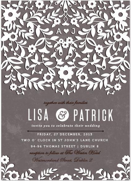 Lisa and Patrick, Monogram is editable only before print