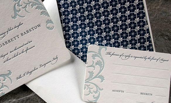 Letterpress Stationary