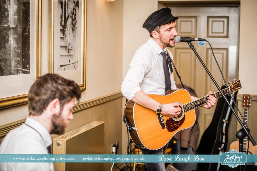 Real Weddings, Live music for the drinks reception