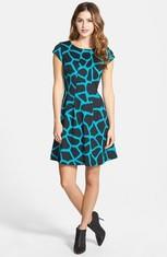 Hair & Beauty. Women's 'Antalia' Giraffe Print Dress