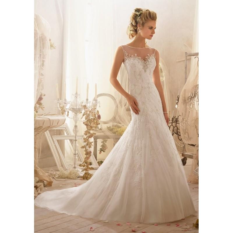 My Stuff, https://www.eudances.com/en/mori-lee/709-mori-lee-2615-sheer-neckline-wedding-dress.html