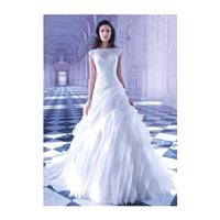 https://www.anteenergy.com/6422-retro-a-line-jewel-neck-organza-lace-floor-length-bridal-gown-with-p