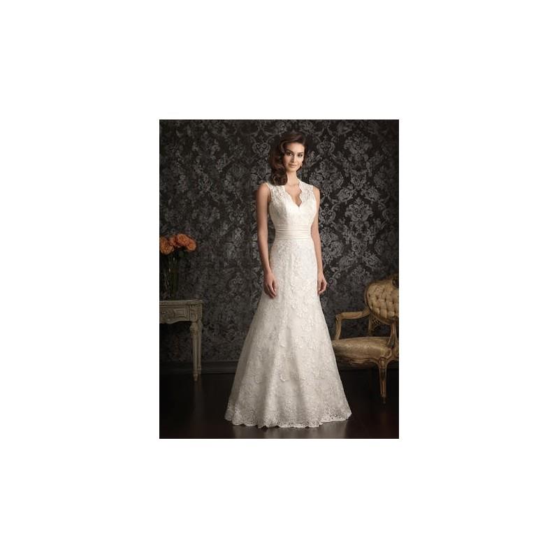wedding, Allure Bridals 9013 - Branded Bridal Gowns|Designer Wedding Dresses|Little Flower Dresses