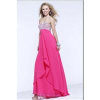 Charming A-line Sweetheart Beading Floor-length Chiffon Wedding Guest Dresses - Dressesular.com