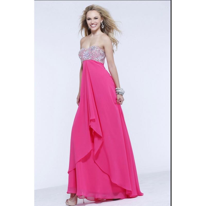 wedding, Charming A-line Sweetheart Beading Floor-length Chiffon Wedding Guest Dresses - Dressesular