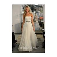 Watters - Spring 2013 - Francisca Strapless A-Line Wedding Dress with a Ribbon Sash - Stunning Cheap