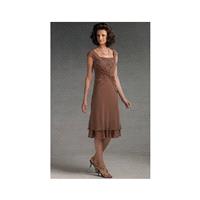 Tea Length Capri by Mon Cheri Evening Dress CP11010 - Brand Prom Dresses|Beaded Evening Dresses|Char