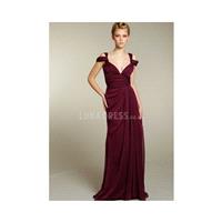 Alluring Floor Length Straps Chiffon Sleeveless Sheath/ Column Evening Gowns With Pleats - Compellin