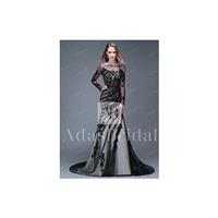 Alluring Tulle Bateau Neckline Mermaid Evening Dresses - overpinks.com