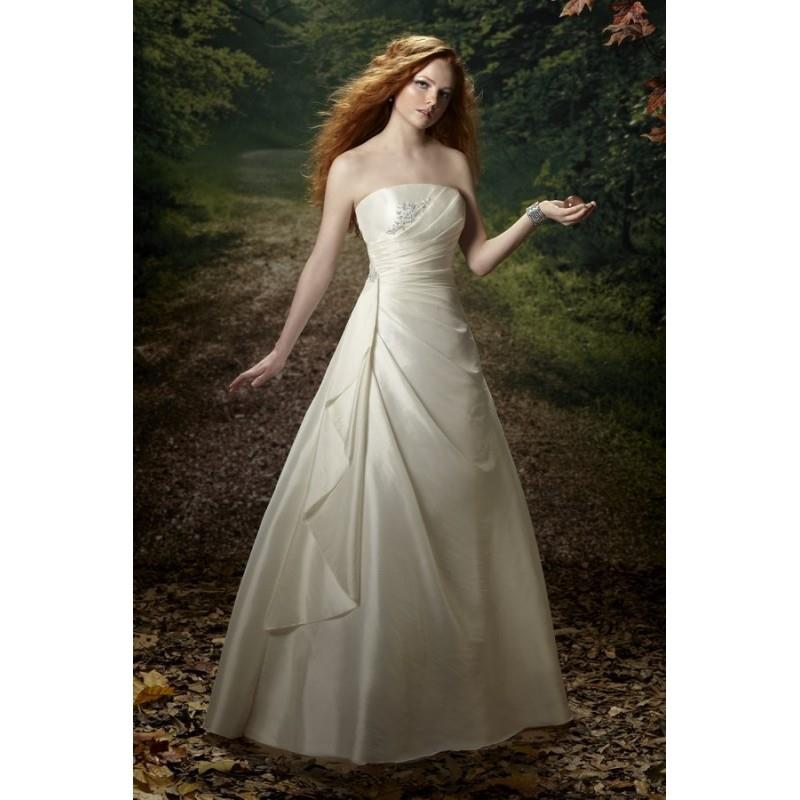 My Stuff, Style 2401 by Mary%E2%80%99s Bridal %E2%80%93 Informals - Strapless Taffeta Floor length S