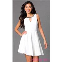 Short Sleeveless Dress by XOXO - Brand Prom Dresses|Beaded Evening Dresses|Unique Dresses For You