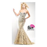 Flirt Red Carpet Ready Tulle and Sequin Prom Dress P2678 - Brand Prom Dresses|Beaded Evening Dresses