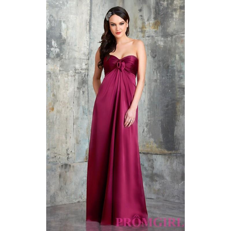 My Stuff, Shirred Bodice Bridesmaid Dress by Bari Jay - Brand Prom Dresses|Beaded Evening Dresses|Un