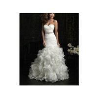 2017 A Line Beautiful Strapless Organza Layered Wedding Dress In Canada Wedding Dress Prices - dress