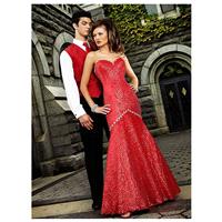 Exclusively Designed for The Cool Book 4191019 Red,Turquoise,Royal Dress - The Unique Prom Store