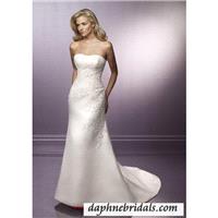 Mori Lee Blue Collection Wedding Dresses Style 4178 Duchess Satin and Tulle with Lace - Compelling W