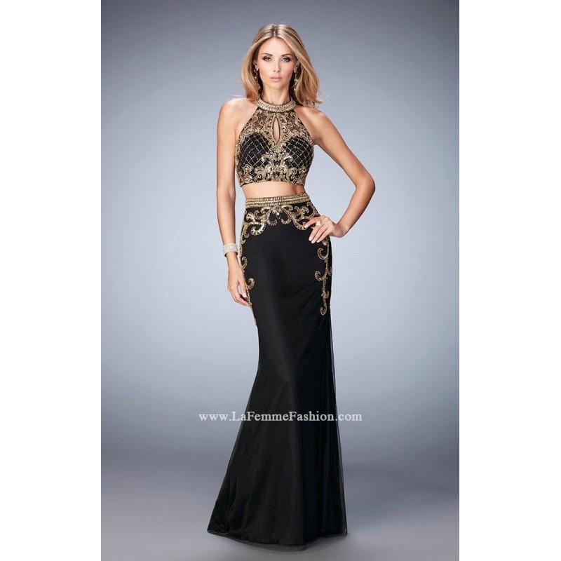 My Stuff, Black Gigi 22898 - 2-piece Dress - Customize Your Prom Dress