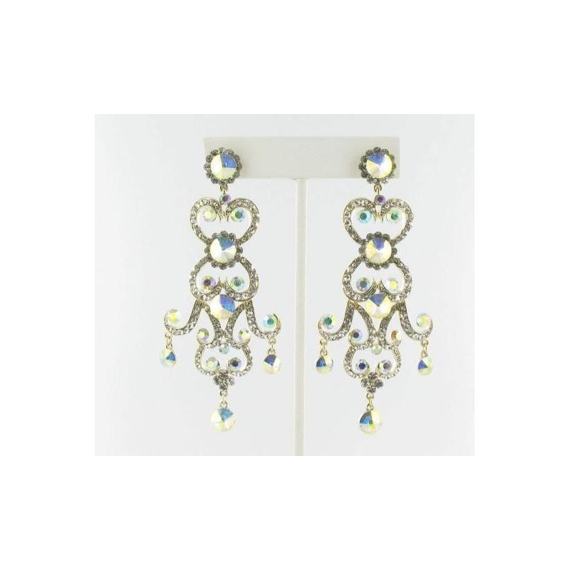 My Stuff, Helens Heart Earrings JE-X006699-G-AB Helen's Heart Earrings - Rich Your Wedding Day