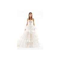 White by Vera Wang Spring 2015 VW351197 - Ball Gown Ivory Full Length Spring 2015 Sweetheart White b