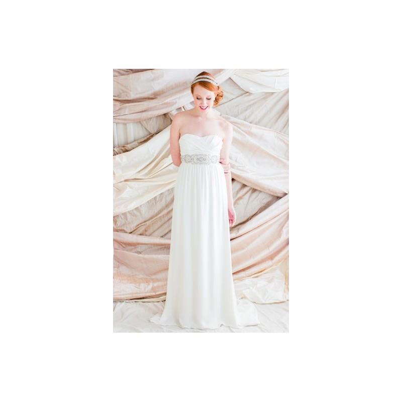 My Stuff, LulaKate Ella - Spring 2014 Sheath Sweetheart White Full Length LulaKate - Nonmiss One Wed